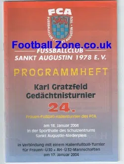 Germany Gratzfeld Ladies Football Programme 2004 - Frauen
