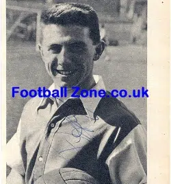 Arsenal Joe Haverty Signed Picture 1950's