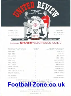 Manchester United v Bradford City 1992 - Reserves Game