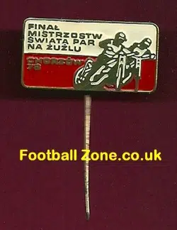 World Pairs Speedway Final 1978 Speedway Badge Poland