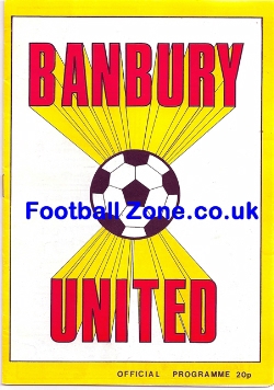 Banbury United v Derby County 1982 – Friendly Match