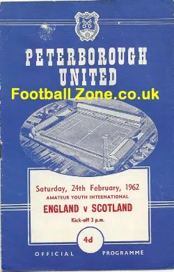 England v Scotland 1962 - at Peterborough