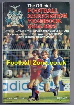 FA Football Yearbook 1984 - 1985