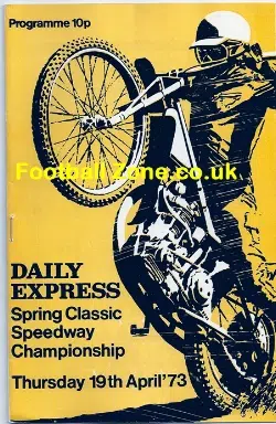 Wimbledon Speedway Spring Classic Championship 1973