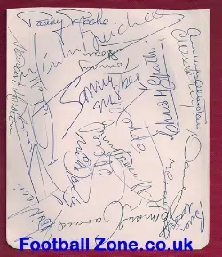 Manchester United Signed Team Squad Autographs Man Utd 80s