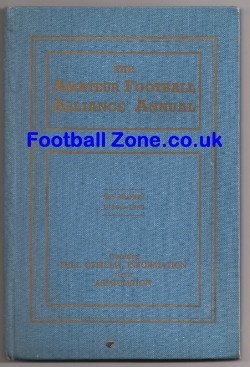 Amateur Football Alliance Annual 1956 – 57