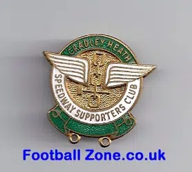 Cradley Heath Supporters Club Speedway Badge