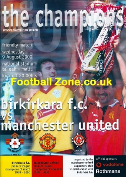 Birkirkara v Manchester United 2000 – Official – Malta