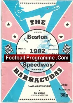 Boston Speedway David Gagen v Ex Cudas 1982