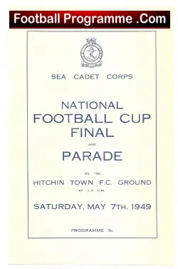 Crewe v Croydon 1949 – Cup Final Sea Cadets – Hitichin Town