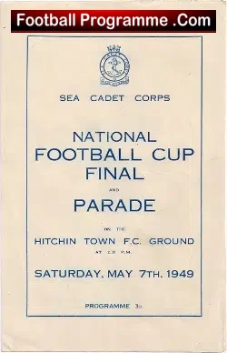Crewe v Croydon 1949 – Cup Final Sea Cadets at Hitichin Town