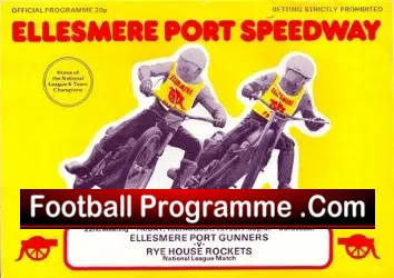 Ellesmere Port Speedway v Ryehouse 1979
