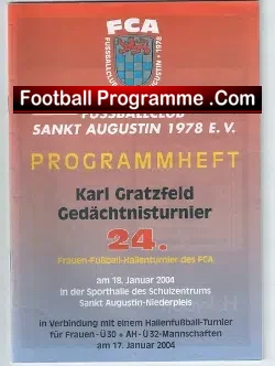 Germany Gratzfeld Ladies Football Programme 2004 - Frauen - football programme