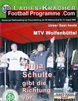 Germany - Ladies Football Programme 2005 - Women's Football - football programme
