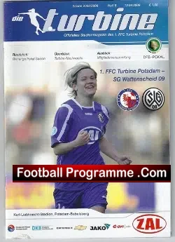 Germany - Ladies Football Programme 2009 - Womens FuÃŸball - football programme