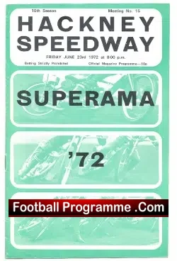 Hackney Speedway Superama 1972
