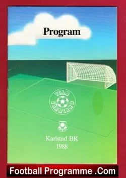 Karlstad BK v Manchester United 1988 – Sweden