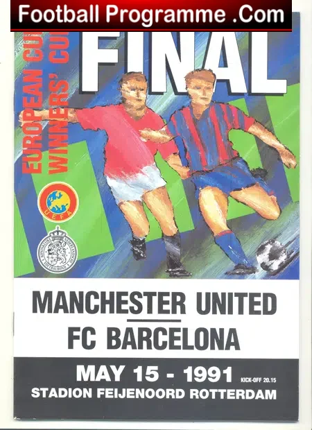 Manchester United Mark Hughes 1991 Final Goodies Special Pack