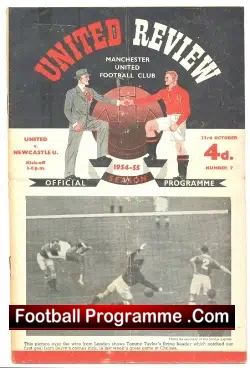 Manchester United v Newcastle United 1954