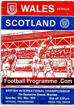 Wales v Scotland 1973 – at Wrexham