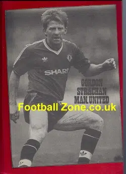 Manchester United Gordon Strachan Autograph Signed Man Utd