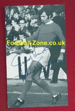 Manchester United David Sadler Autograph Picture