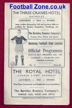 Barnsley v Coventry City 1947
