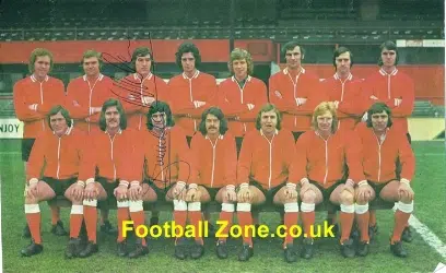 Sunderland Billy Hughes + Vic Halom Signed Picture 1970's