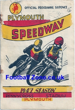 Plymouth Speedway v Southampton 1947