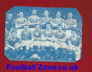 Manchester United - Busby Babes Multi Signed Picture 1958