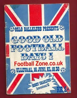 Oslo Ballklubb v Bobby Charlton International XI 1976