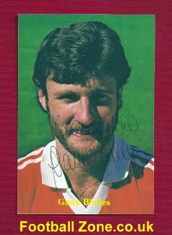 Manchester United Gary Birtles Autograph Signed Man Utd