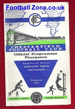 Chesterfield v Southport 1964