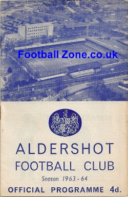 Aldershot v Torquay United 1963