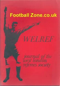 Referee Journal Of West London Society Booklet 1977