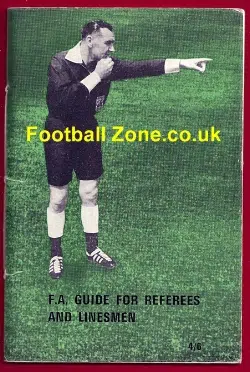 Referee - FA Guide For Referees And Linesmen - 1968