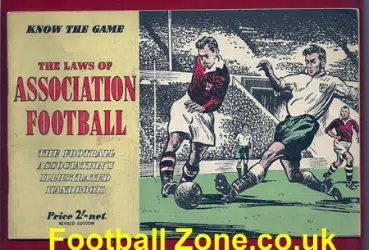 Laws Of Association Football Book - 1953