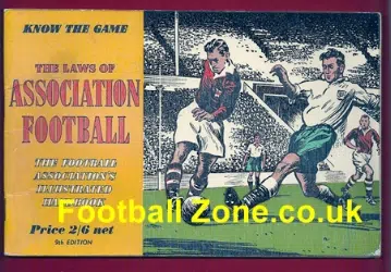 Laws Of Association Football Book - 1960
