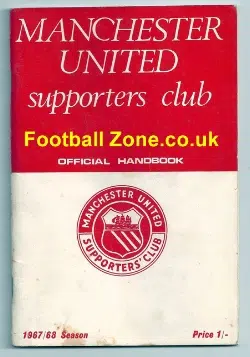 Manchester United Supporters Yearbook 1967 - 1968 - Man Utd