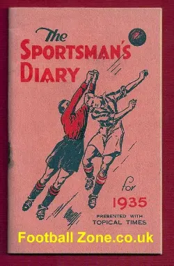 Sportsman's Diary Book - 1935