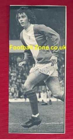 Birmingham City Trevor Francis Old Football Autograph 1970s