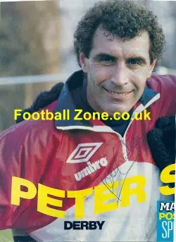 Derby County Peter Shilton Signed Picture