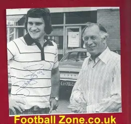 Nottingham Forest Larry Lloyd Autograph - Joe Mercer