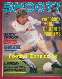 Leeds United Tony Woodcock Signed Picture