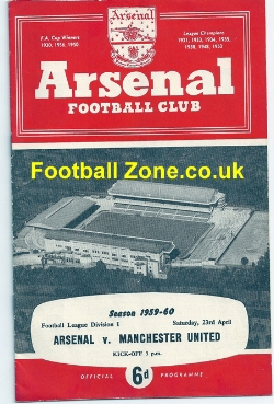 Arsenal v Manchester United 1960 Leslie Compton Special Feature