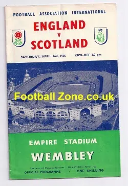 England v Scotland 1955 - Duncan Edwards First Match