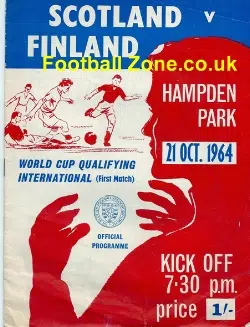 Scotland v Finland 1964 - Qualifying World Cup