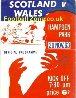 Scotland v Wales 1963 - James Kennedy Debut