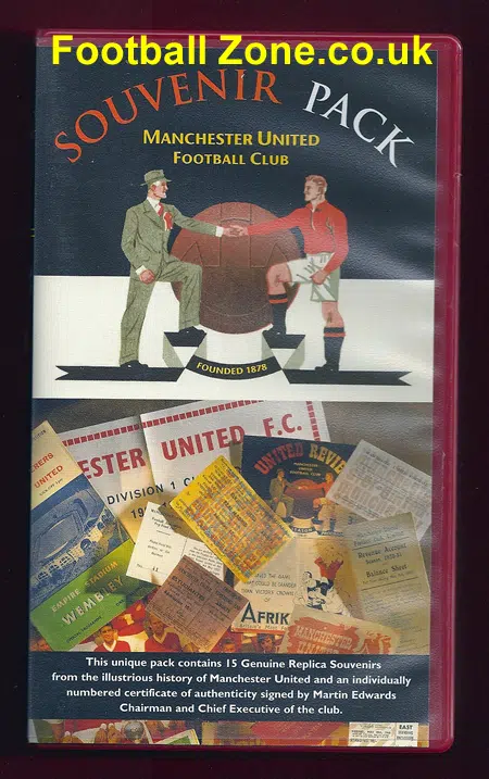 Manchester United Official History Limited Edition Collectors PK