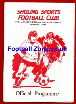 Sholing Sports v Magotsfield United 1984 - FA Challenge Vase
